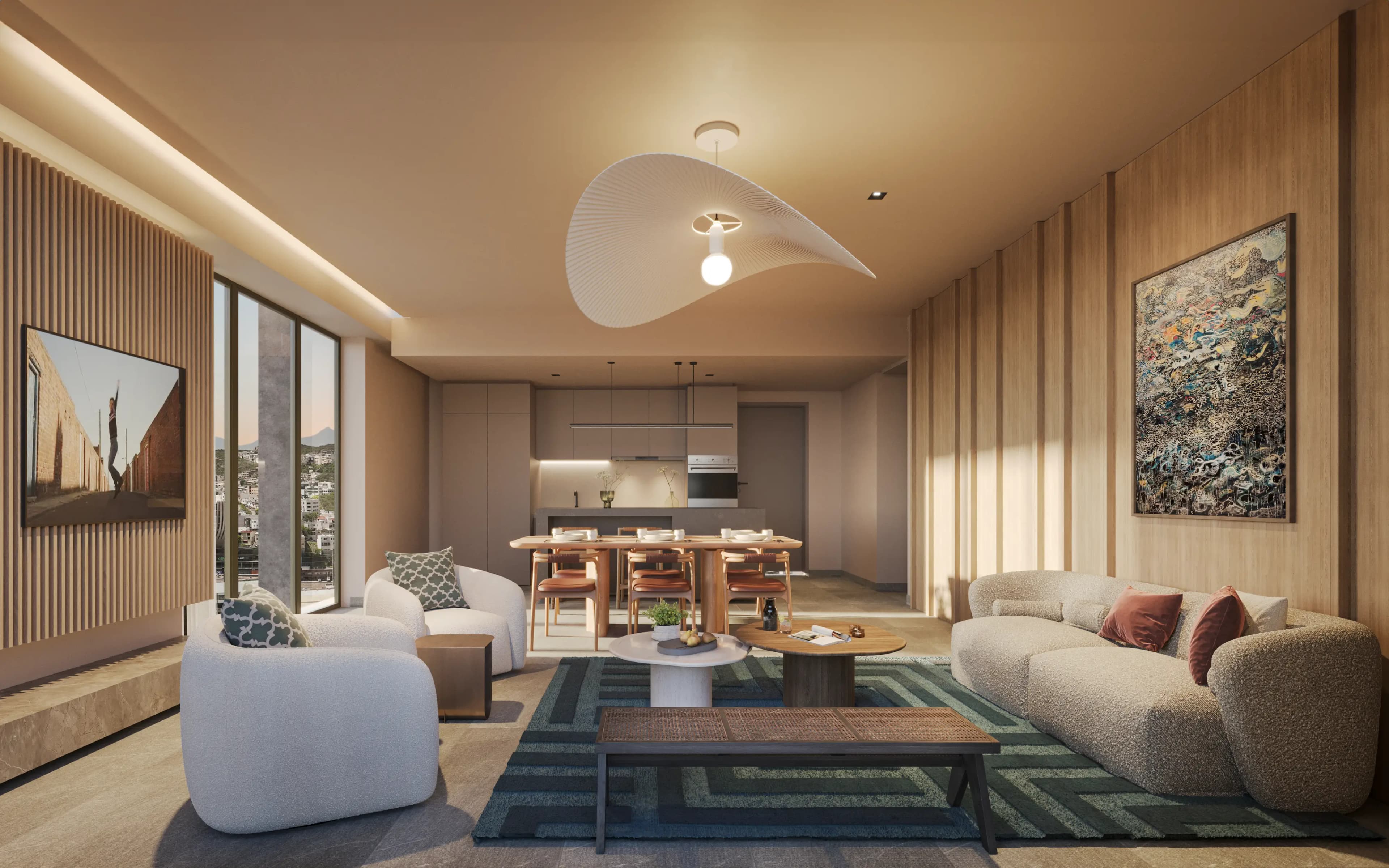 Apartments background