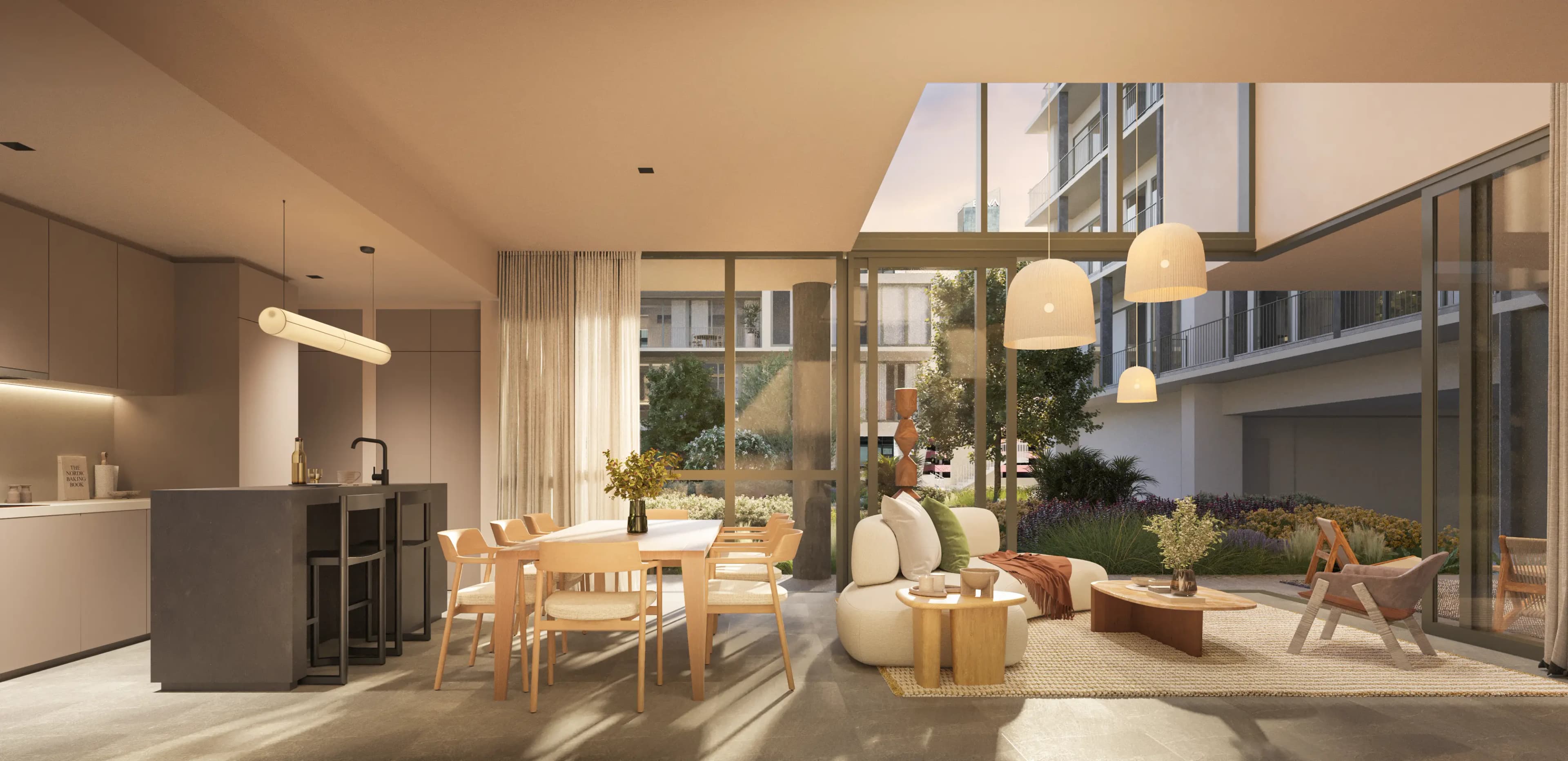 Social area background