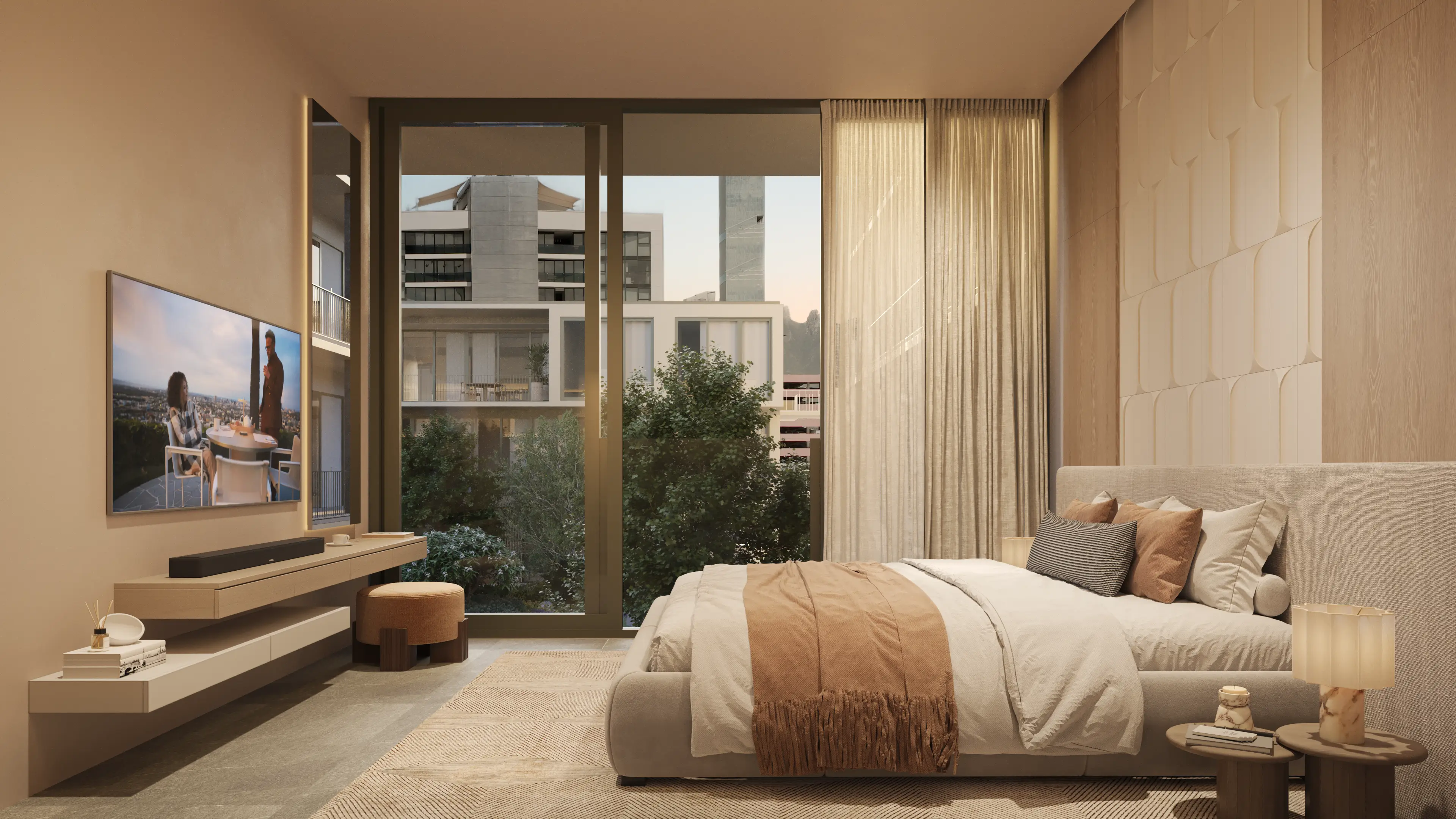 Bedroom background